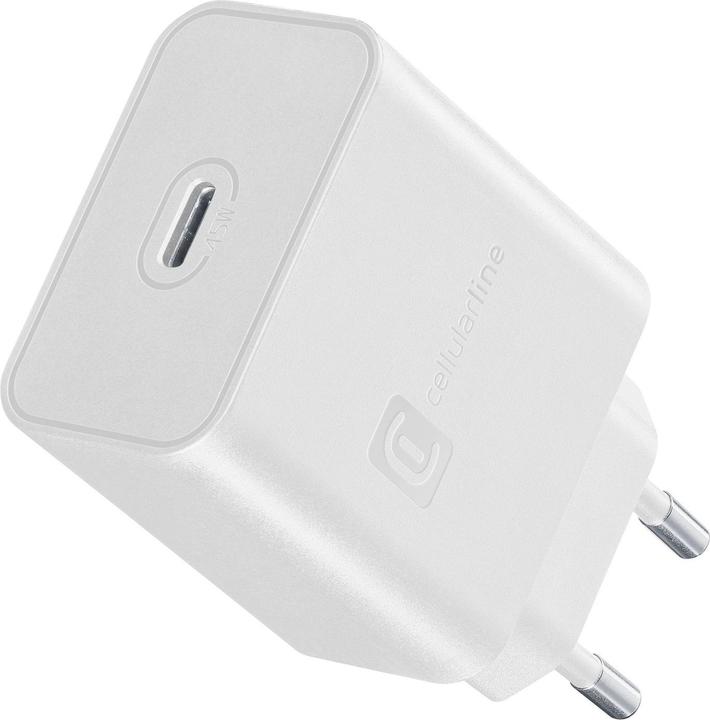 Actual product image Cellularline Super Fast Charger PD 45W 45 W USB-C mains charger (45 W, 1 portion)