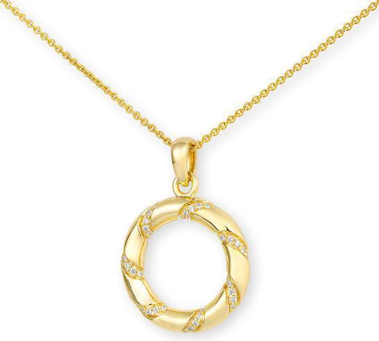 Actual product image Breuning DEPENDANT - BRILL. 0.385 Ct. G/if (750/18 K Gold)