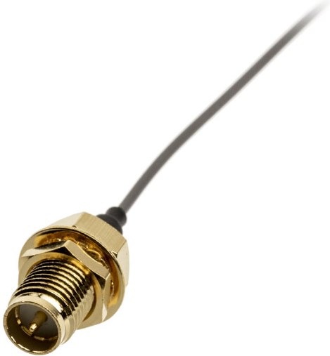 Produktbild Akasa A-ATC01-150GR Signalkabel 0,15 m Schwarz (Antennenkabel)