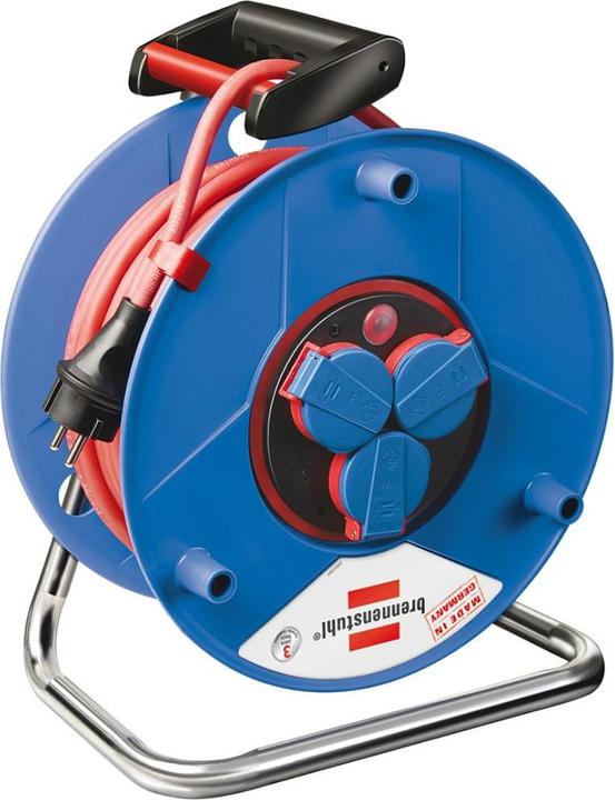 Brennenstuhl Fusto di cavo da 50m Garant Bretec IP44 commerciale/cantiere (50 m, 1.50 mm².)
