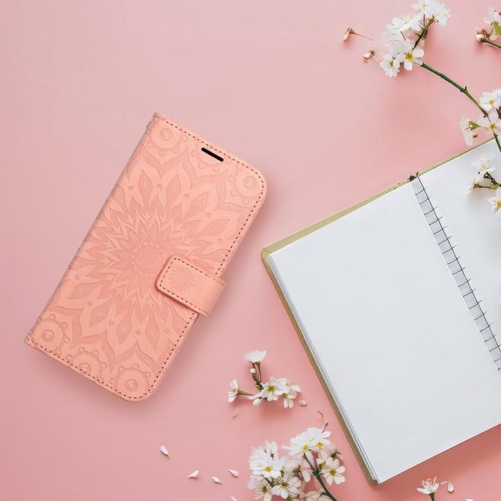 Produktbild OEM Back panel cover MEZZO Book case for IPHONE 16 mandala peach fuzz (Apple iPhone 16)