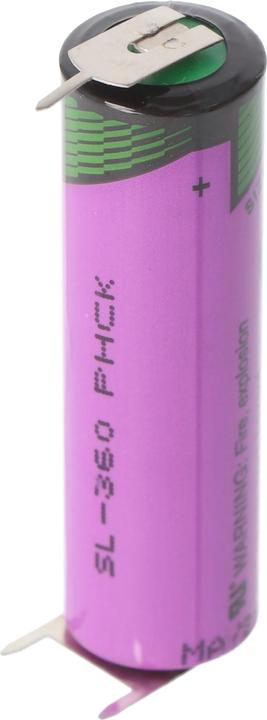 Tadiran Batteria al litio SL-360/PT con linguette a saldare con 3 contatti di stampa (1 pz., AA, 2300 mAh)