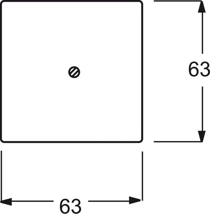 Produktbild Busch-Jaeger Zentralscheibe 2CKA001710A3896