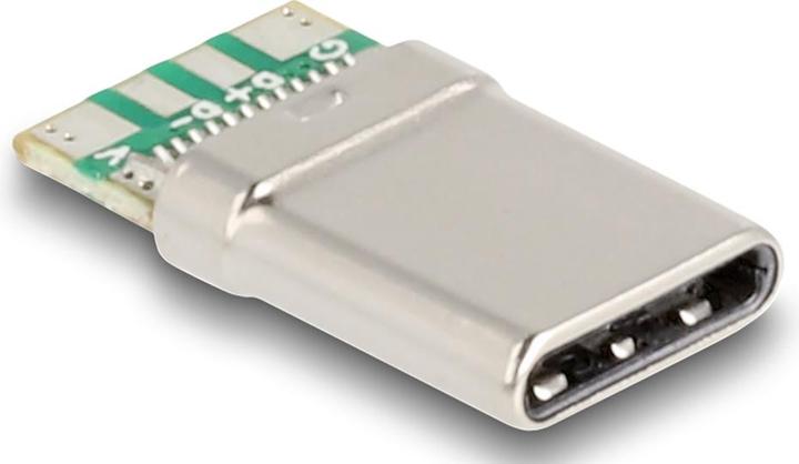 Actual product image Delock USB 2.0 USB Type-C plug 24 pin SMD connector