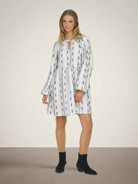 Image du produit JdY Coupe normale Col à pinces Poignets élastiques Robe midi (S)
