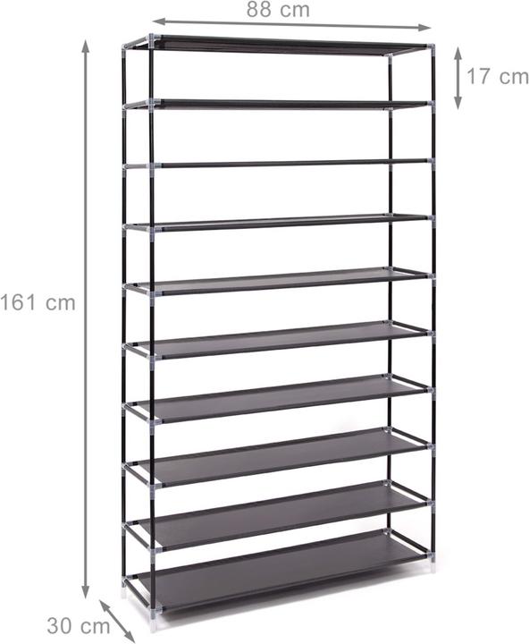 Productafbeelding Relaxdays Schoenenkast (88 x 30 x 161 cm)