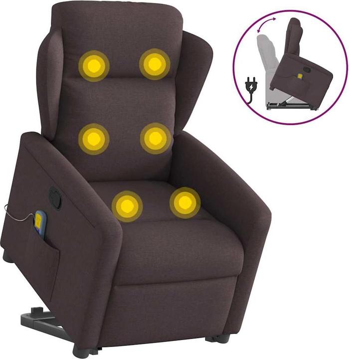 Image du produit vidaXL Massagesessel mit Aufstehhilfe