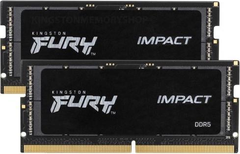 Produktbild Kingston FURY Impact (2 x 16GB, 6000 MHz, DDR5-RAM, SO-DIMM)