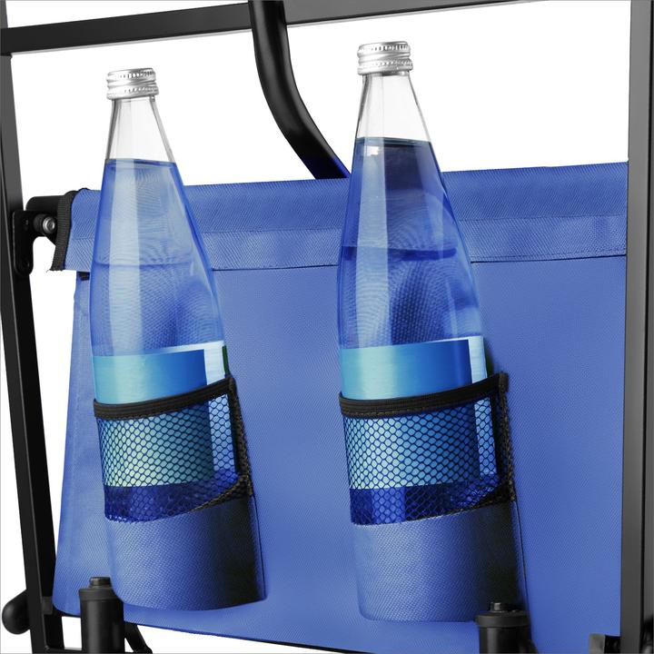 Actual product image tectake Foldable handcart with roof and carry bag