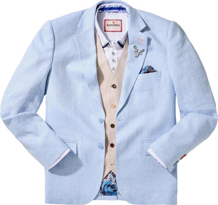 Produktbild Joe Browns Tonal Linen Herringbone Blazer (48)