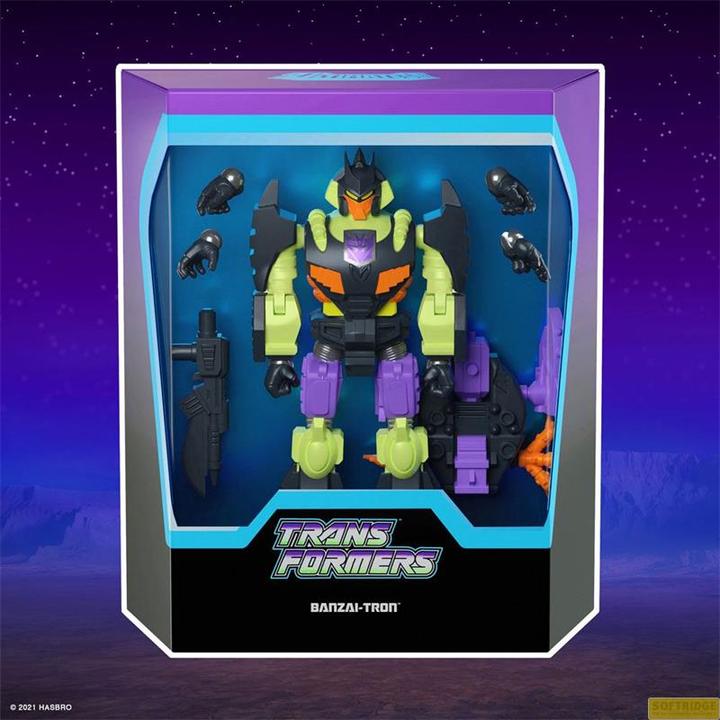 Super7 Transformers Megatron - Statuetta di reazione, 9,5 cm