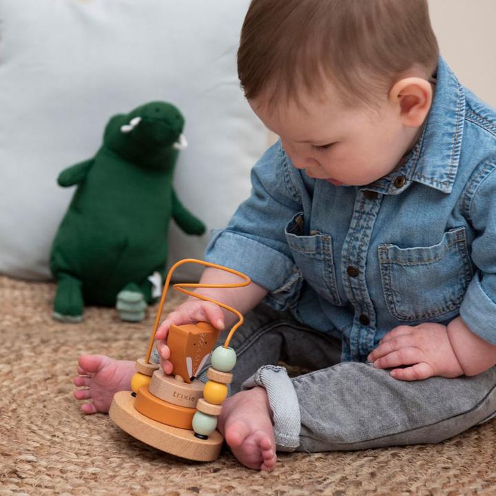 Actual product image Trixie Baby Wooden Motor Spiral - Mr. Fox