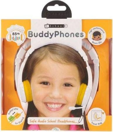 Productafbeelding Buddyphones Kinderkoptelefoons School+