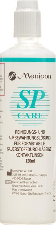 Produktbild Menicon SP Care Reinigungs Aufbewahrungs Lösung (Peroxid-System, 120 ml)