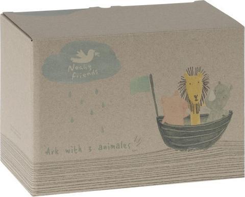 Actual product image Maileg Noah's Ark With 3 Animals (22 cm)