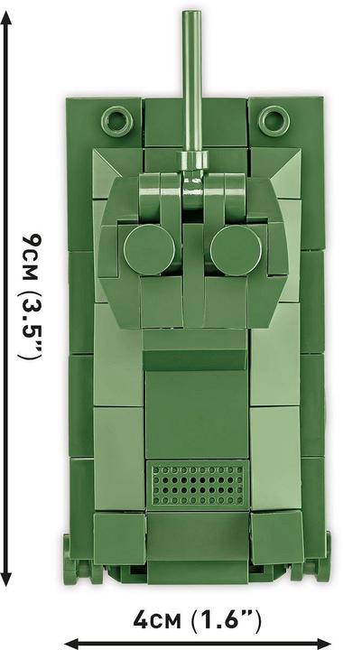 Actual product image Cobi 3088 - 101 PCS HC WWII /3088/ T-34/76