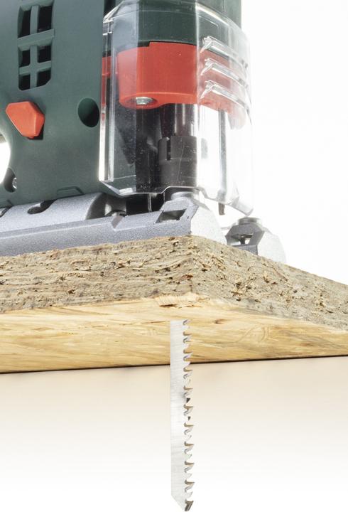 Produktbild wolfcraft 2 Stichsägeblätter HCS L=116mm T-Schaft