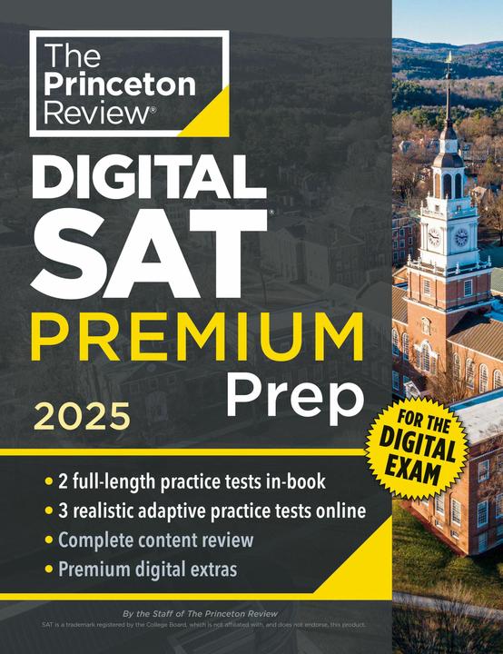 Actual product image Princeton Review Digital SAT Premium Prep 2025 (English, The Princeton Review, 2024)