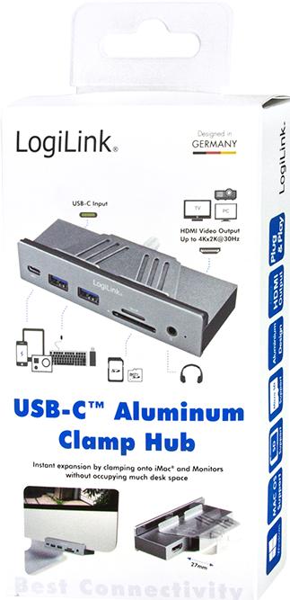 Produktbild LogiLink UA0347 (USB-C, 7 Ports)