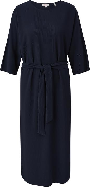 Image du produit s.Oliver Kleid Plissiertes Kleid mit Bindegürtel (34)