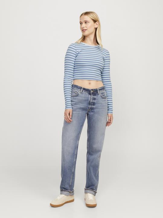 Produktbild JJXX Jxfeline Str Ls Stripe Rib Tee Jrs Noos (XL)
