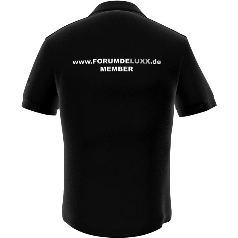 Thumbnail - GamersWear, Herren, Shirt, Hardwareluxx Polo Black (XL), Schwarz, (XL)