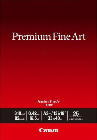 Actual product image Canon Paper/Premium FineArt Smooth 25 sheet (310 g/m², A3+, 1 x)