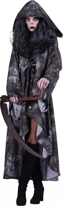 Produktbild Thetru Damen Kostüm Der Tod, schwarz (S)