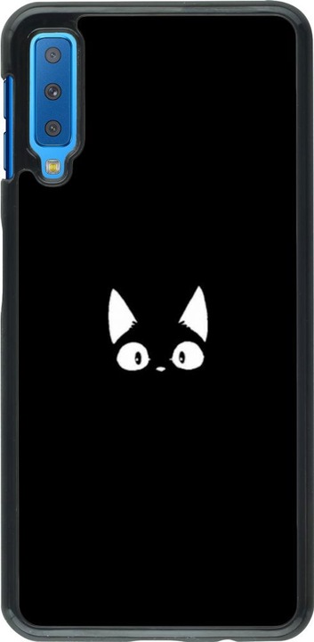 Immagine prodotto PhoneLook Coque Gatto divertente su nero (Samsung Galaxy A7)