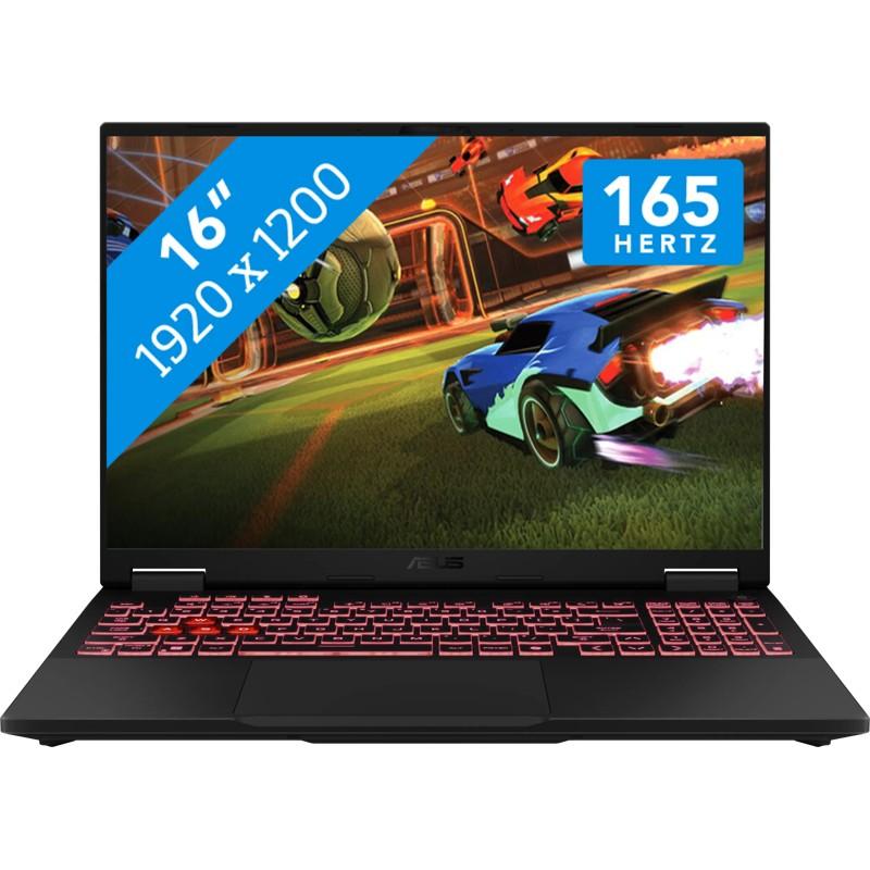 ASUS TUF Gaming A16 (16", 512 GB, 16 GB, Englisch International), Notebook, Grau
