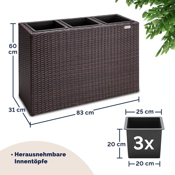 Produktbild Casaria Blumentopf (30.50 cm)