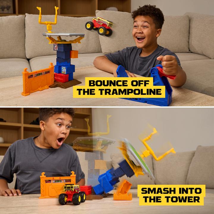 Produktbild Nobrand Monster Jam 1:64 Smash And Bash Crash Course Set