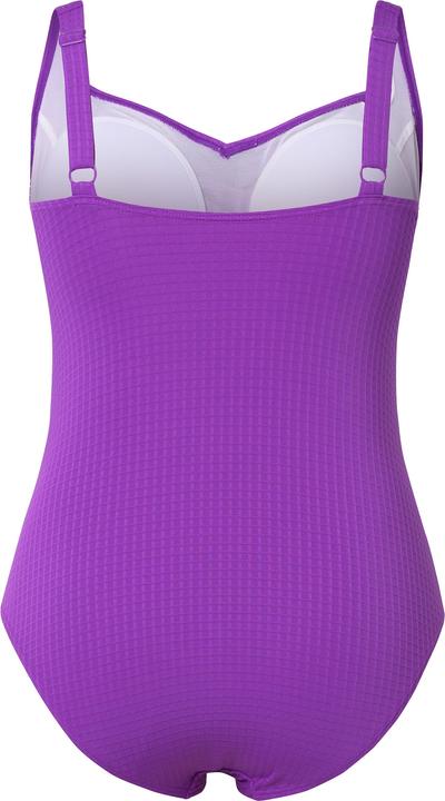 Actual product image Ulla Popken Textured One Piece Swimsuit (52)