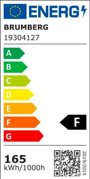 Energie-Label Brumberg 19304127 LED-Flexband 24V DC (Weiss, 1000 cm)