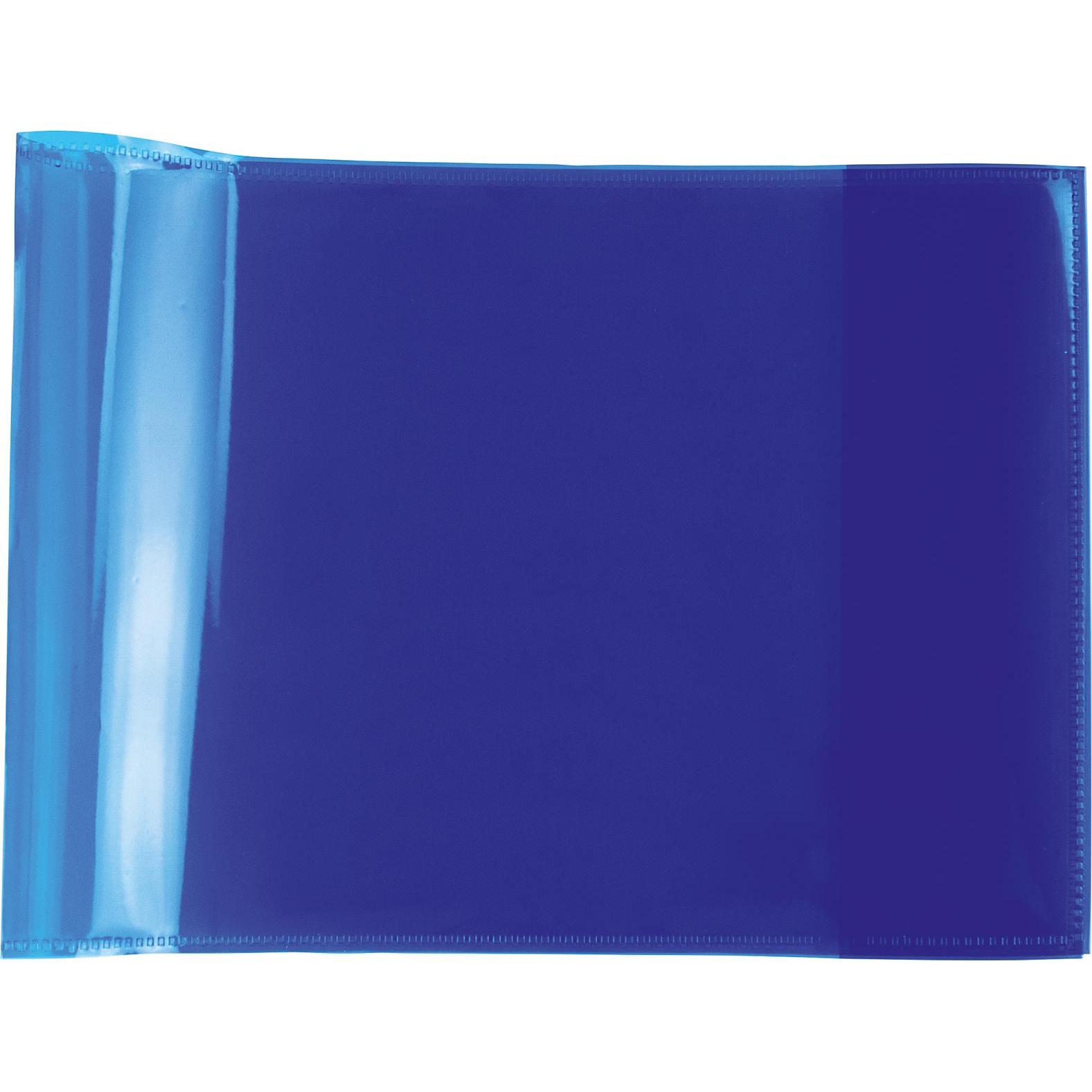 Herma, Ordner Zubehör, Einbandfolie Plus A5 quer Blau
