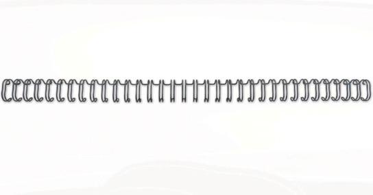 Produktbild GBC Drahtbinderücken 3:1-Teilung