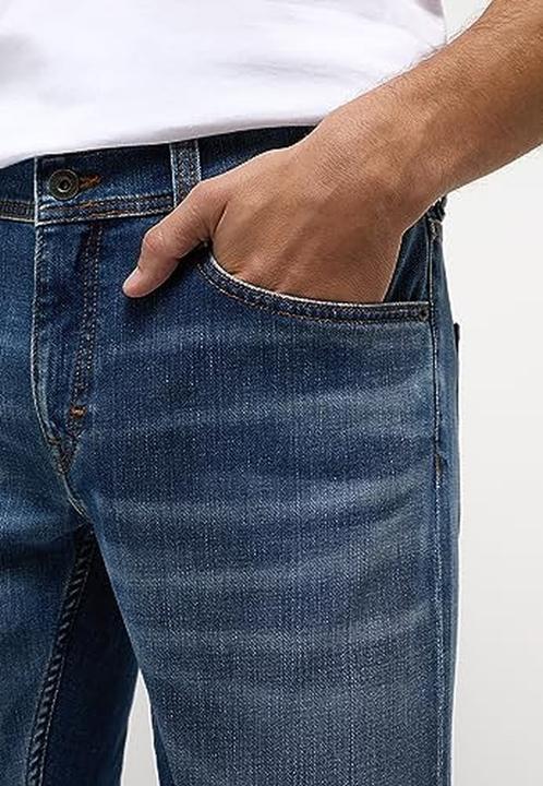 Produktbild Mustang Oregon Tapered Jeans crinkle used rinse (W35/L34)