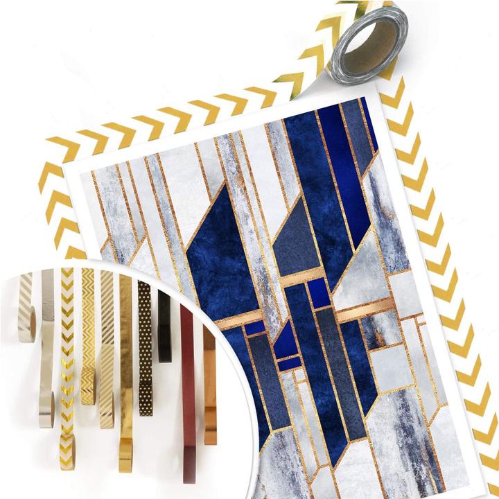 Produktbild Trenddeko Blauer Winterhimmel (80 x 100 cm)