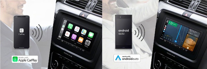Actual product image Sony XAV-AX4050 (Android car, Apple Carplay)