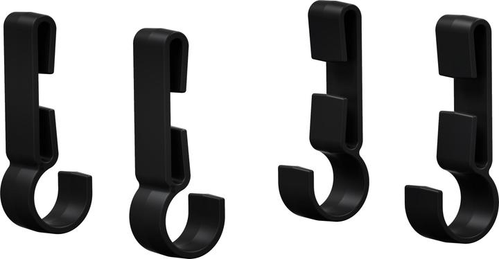 Ledlenser Clips de fixation pour bande de casque, 4 pièces