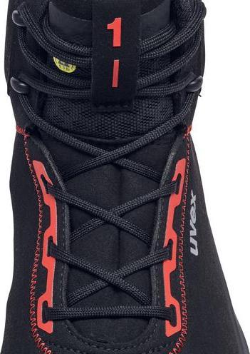 Produktbild Uvex Sports uvex 1 x-craft Stiefel S3L 68043 schwarz, rot Weite 12 Grösse 39 (S3, 39)