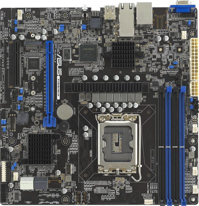 Produktbild ASUS P13R-M/10G-2T (LGA 1700, Intel C252, mATX)