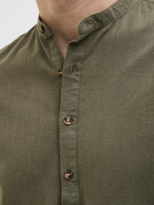 Actual product image Jack & Jones Jjesummer Half Placket Shirt Ls Sn (XL)