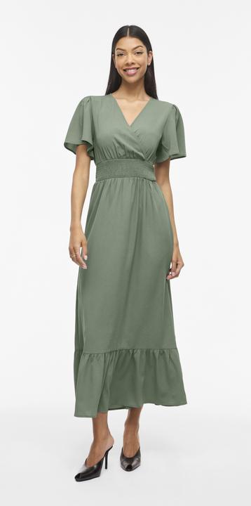 Image du produit Vila VIMATHILDE Kurzärmeliges Maxikleid (36)