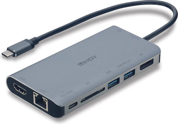 Produktbild Lindy DST-Mini XT (USB-C, 8 Ports)