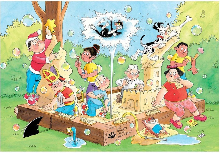 Actual product image Jan van Haasteren Puzzle Junior - The Sand Pit, 240 pieces (240 pieces)