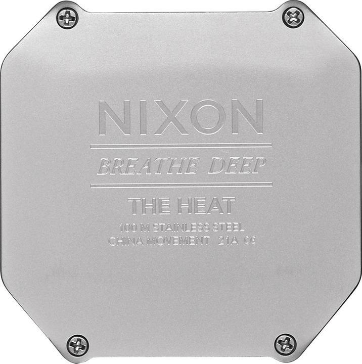 Actual product image Nixon Wrist watch Heat Silver 38 mm (Digital watch, 38 mm)