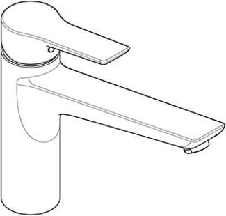 Produktbild Kludi Spültisch-Einhandmischer MIX DN 15 chr