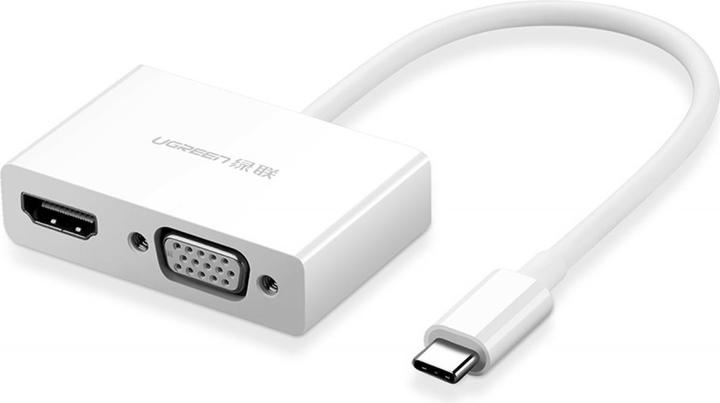 Image du produit Ugreen Adaptateur USB-C vers HDMI + VGA (USB, 3 cm)