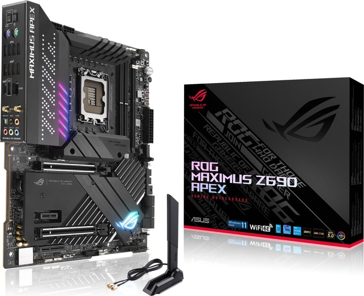 Produktbild ASUS ROG Maximus Z690 Apex (LGA 1700, Intel Z690 (DDR5), ATX)